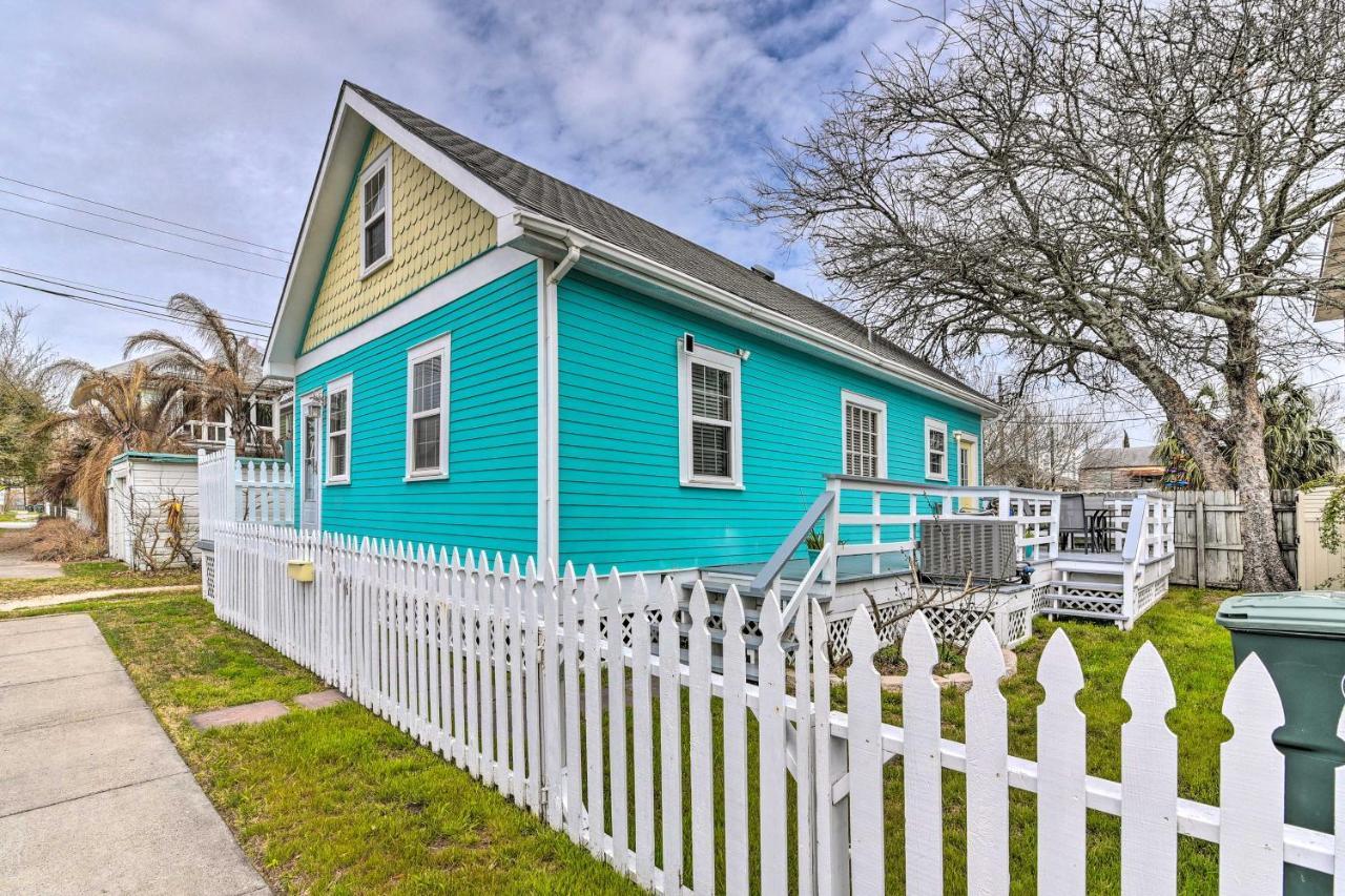 Galveston 'Blue Bungalow' - Walk To Beach! Ngoại thất bức ảnh